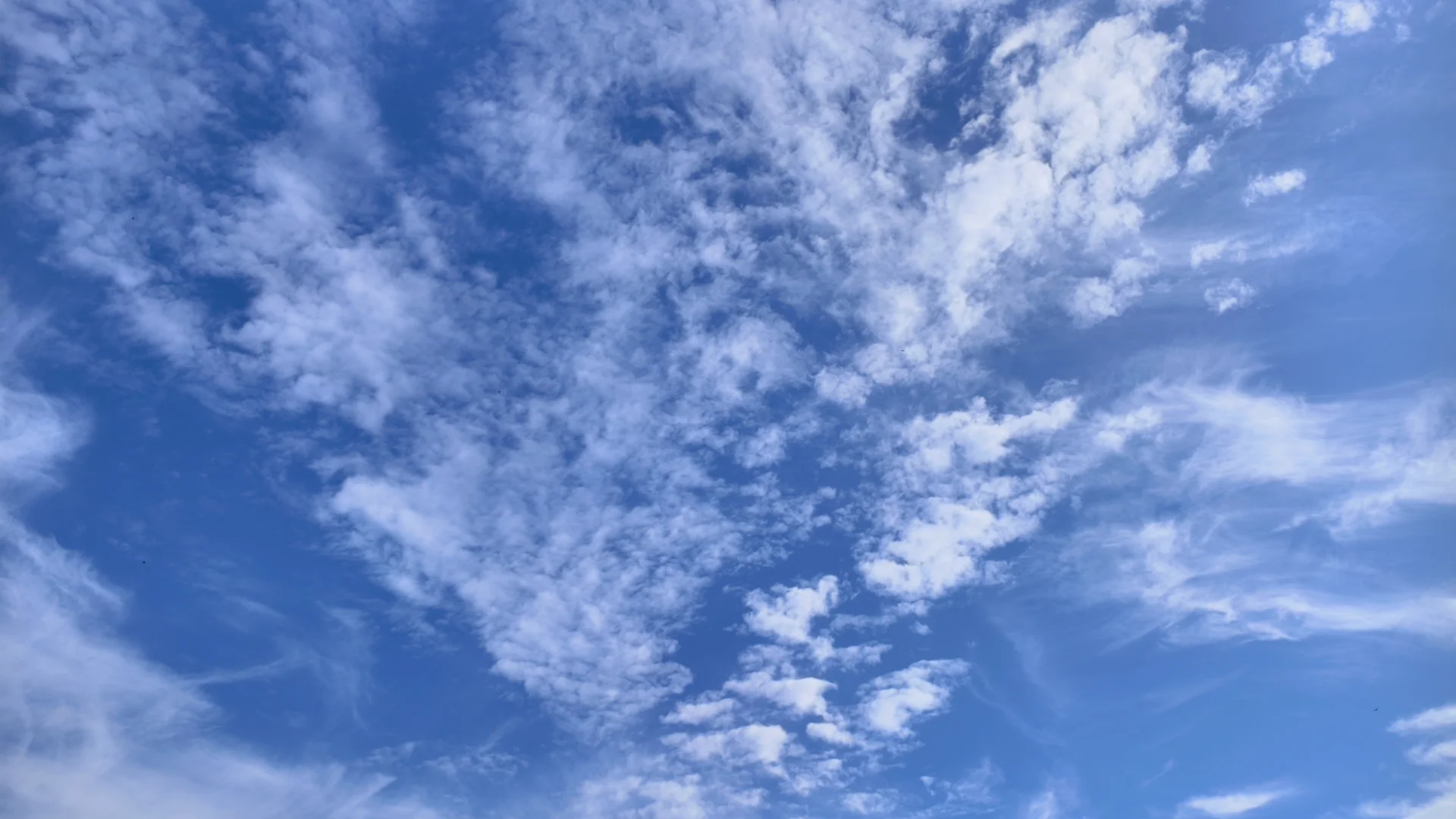 晴空万里